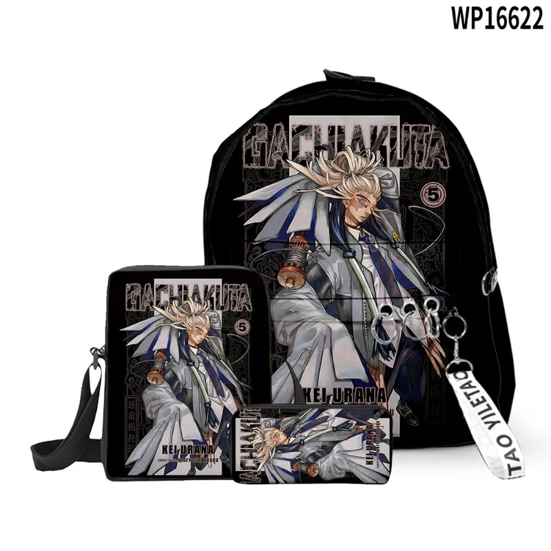3pcs/set GACHIAKUTA Anime Peripheral Rudo Riyo Tamuji Enjin Student Backpack Casual Daypack Outdoor Travel Bags Gift
3pcs/set GACHIAKUTA Anime Peripheral Rudo Riyo Tamuji Enjin Student Backpack Casual Daypack Outdoor Travel Bags Gift
