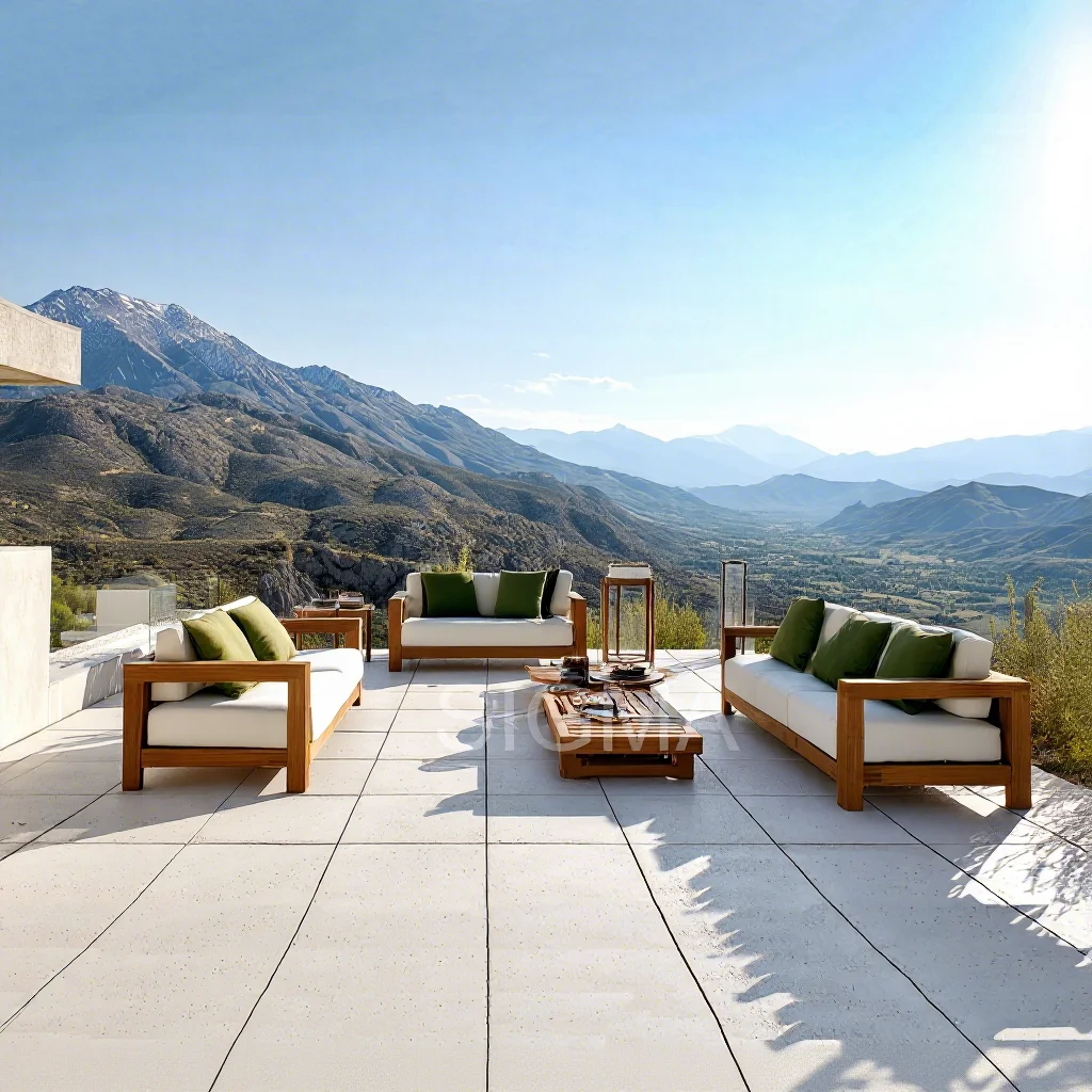 2026 Hot Sale Sigma Modern Natural Teak Wood Sofa Set for Outdoor Furniture Dining Chairs for Patio Courtyard Villa Park Hotel
2026 Hot Sale Sigma Modern Natural Teak Wood Sofa Set for Outdoor Furniture Dining Chairs for Patio Courtyard Villa Park Hotel