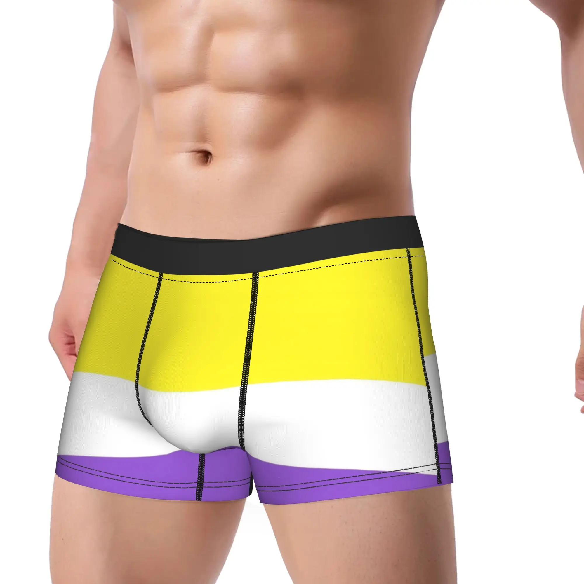 Men's Boxer Briefs Shorts Panties Non Binary Lgbt Soft Underwear Yaoi Boy Love Homme Novelty Plus Size Underpants
Men's Boxer Briefs Shorts Panties Non Binary Lgbt Soft Underwear Yaoi Boy Love Homme Novelty Plus Size Underpants