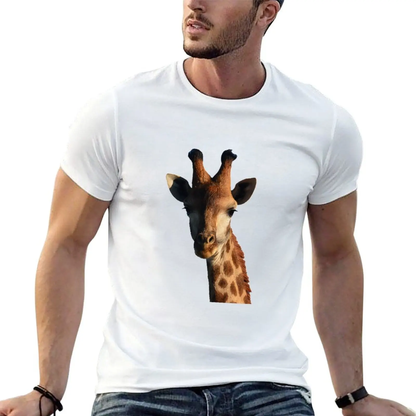 African Giraffe T-Shirt tops cotton graphic tees vintage anime shirt football t shirt mens graphic t-shirts pack
African Giraffe T-Shirt tops cotton graphic tees vintage anime shirt football t shirt mens graphic t-shirts pack