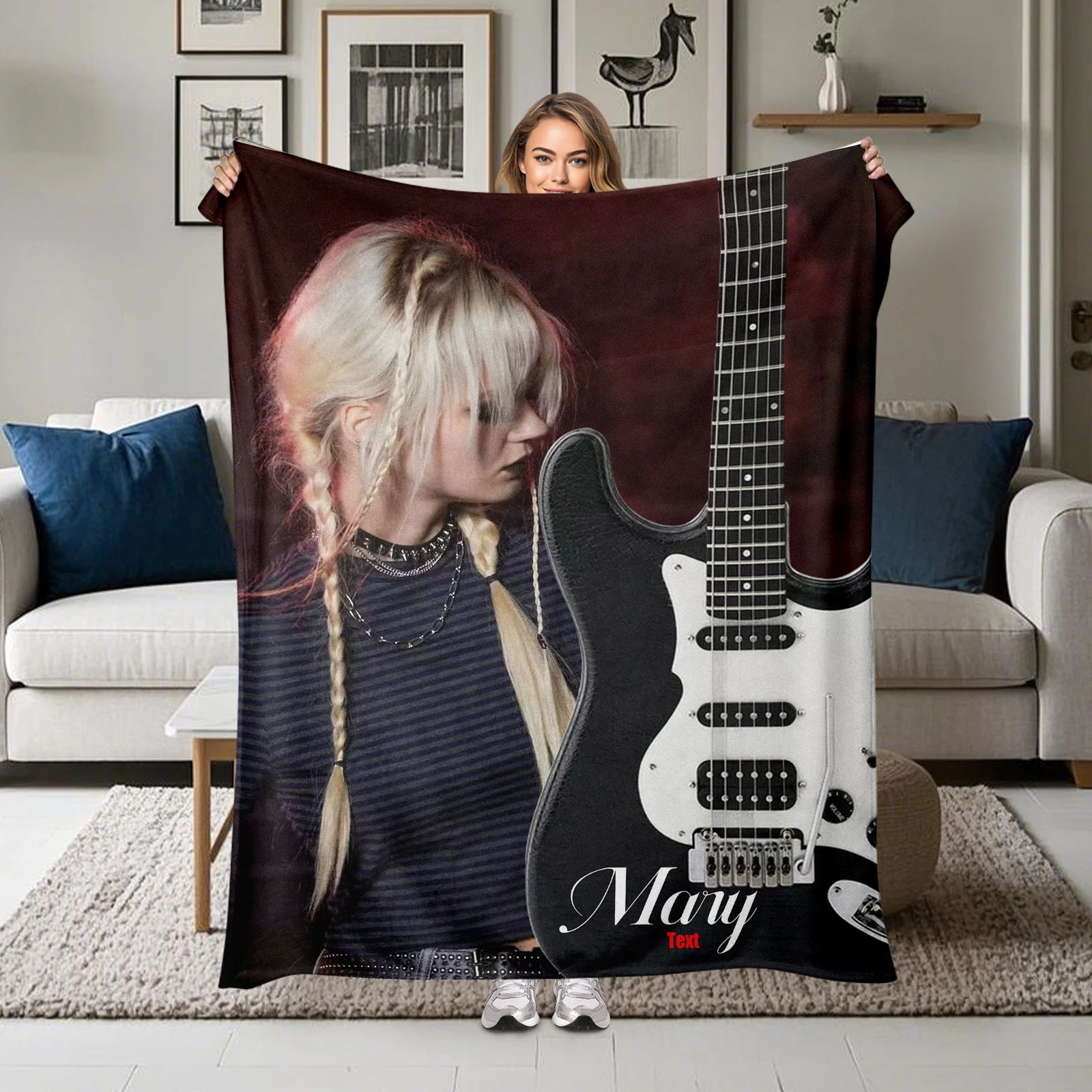 Custom Electric Guitar Blanket For Music Enthusiasts Unique Home Decor Piece Inspired By Rock Instrument Design Cozy Gift
Custom Electric Guitar Blanket For Music Enthusiasts Unique Home Decor Piece Inspired By Rock Instrument Design Cozy Gift