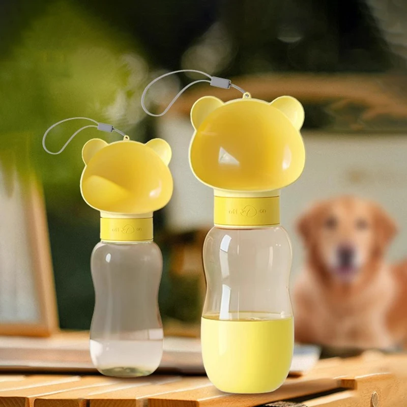 2-in-1 Large Capacity Portable Dog Water Bottle Cute Bear Shape Outdoor Hiking Plastic Dog Puzzle Feeder Accesorios Para Perros
2-in-1 Large Capacity Portable Dog Water Bottle Cute Bear Shape Outdoor Hiking Plastic Dog Puzzle Feeder Accesorios Para Perros