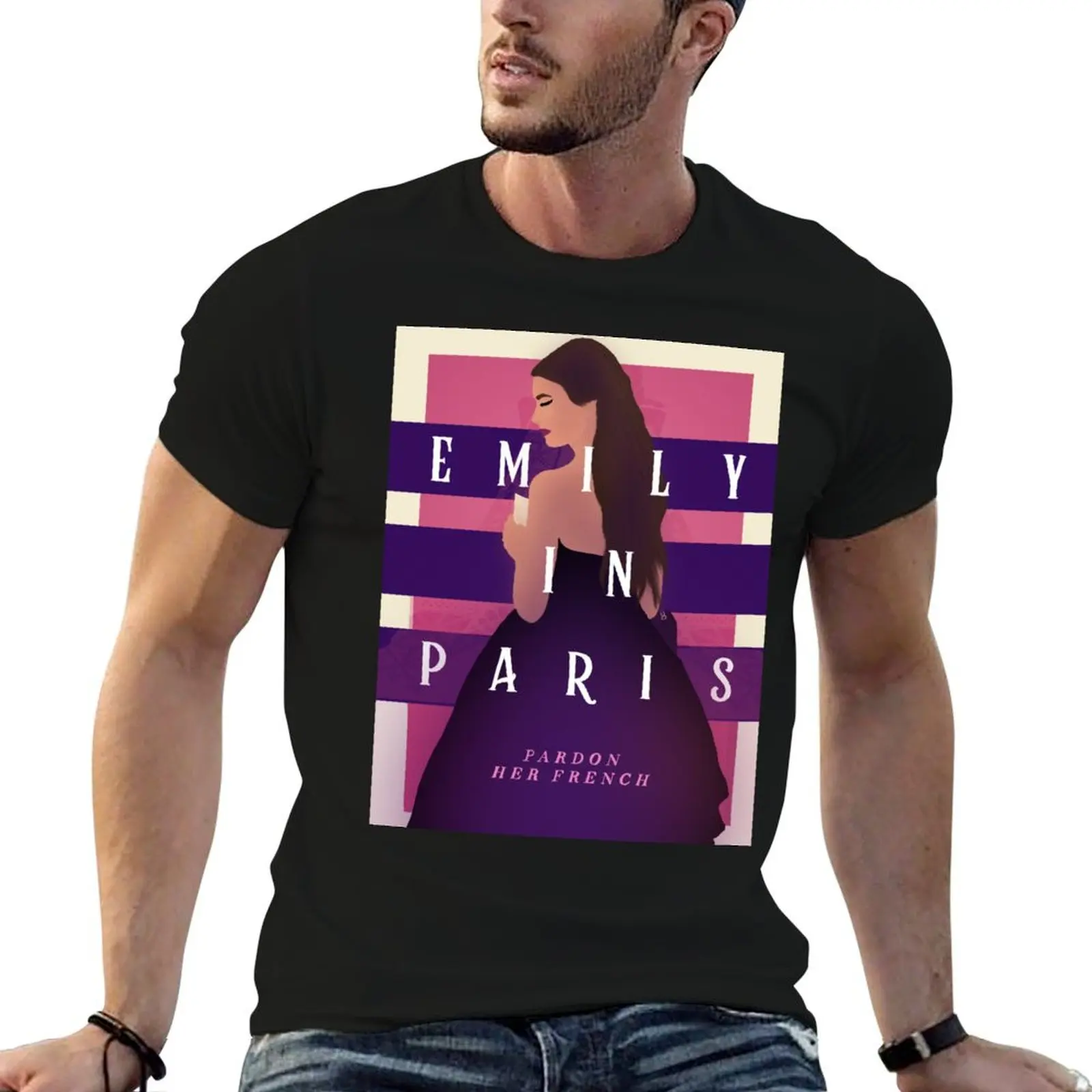 Paris man cotton t 100% cotton Emily T-Shirt high quality tshirt shirt in
Paris man cotton t 100% cotton Emily T-Shirt high quality tshirt shirt in