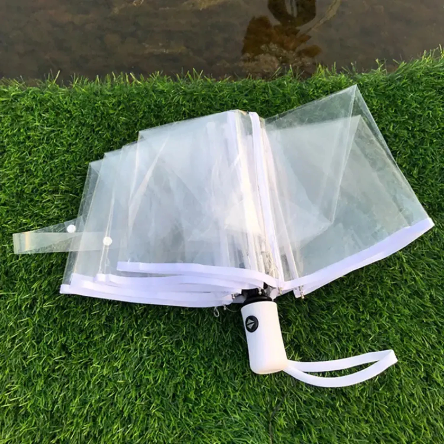 Compact and Lightweight Transparent Folding Tri-fold Umbrella with High-Quality Material for Durability and Protection, Fresh an
Compact and Lightweight Transparent Folding Tri-fold Umbrella with High-Quality Material for Durability and Protection, Fresh an