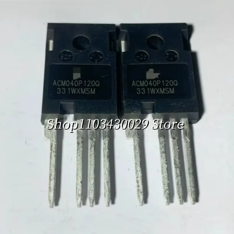 10 шт. новый оригинальный ACM035P120QNN ACM040P120Q TO-247-4 69A 1200 В 33 мОм силовой МОП-транзистор из карбида кремния
10 шт. новый оригинальный ACM035P120QNN ACM040P120Q TO-247-4 69A 1200 В 33 мОм силовой МОП-транзистор из карбида кремния