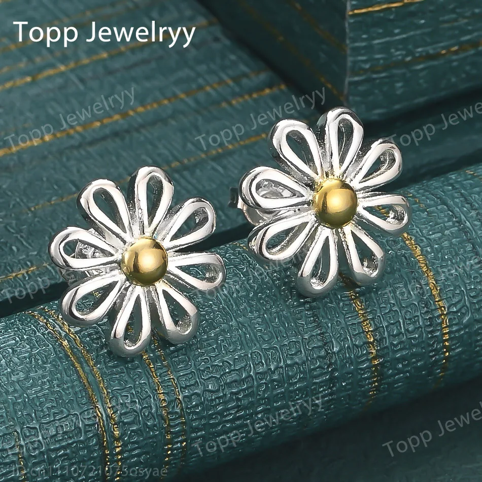 Elegant 925 Sterling Silver Delicate Daisy Stud Earrings Fashion Women Wedding Gift Accessories Jewelry
Elegant 925 Sterling Silver Delicate Daisy Stud Earrings Fashion Women Wedding Gift Accessories Jewelry