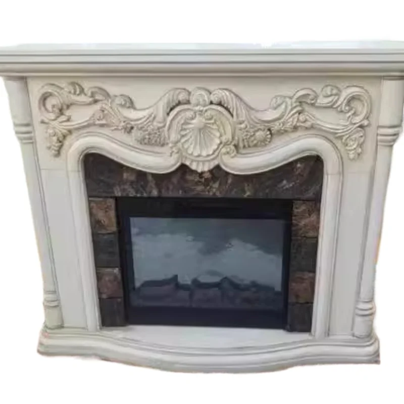 YJQ European American 1.5 meters solid wood fireplace cabinet decorative heating fireplace core ivory white
YJQ European American 1.5 meters solid wood fireplace cabinet decorative heating fireplace core ivory white