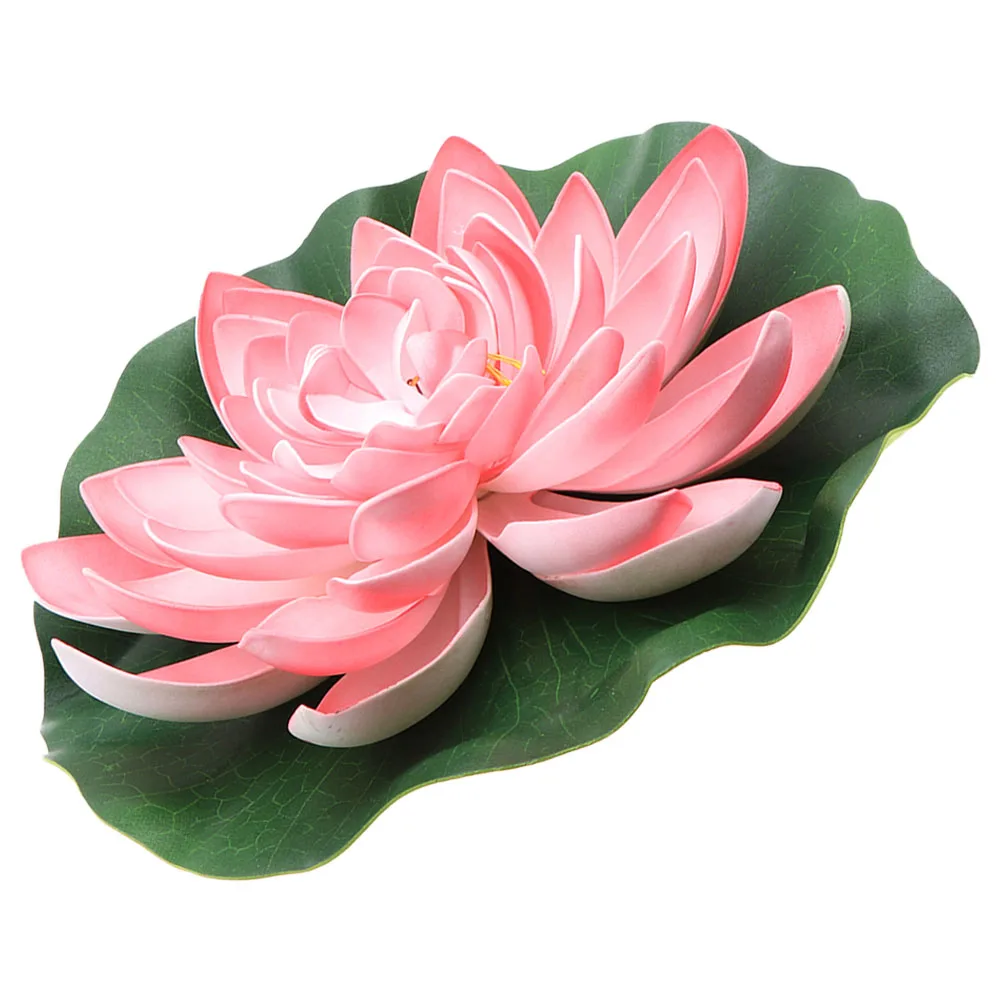 Artificial Lotus Pond Plants 17cm Pale Pink Floating Flowers EVA Reusable Decor for Fish Tank Pool Garden Home Aquarium nament
Artificial Lotus Pond Plants 17cm Pale Pink Floating Flowers EVA Reusable Decor for Fish Tank Pool Garden Home Aquarium nament