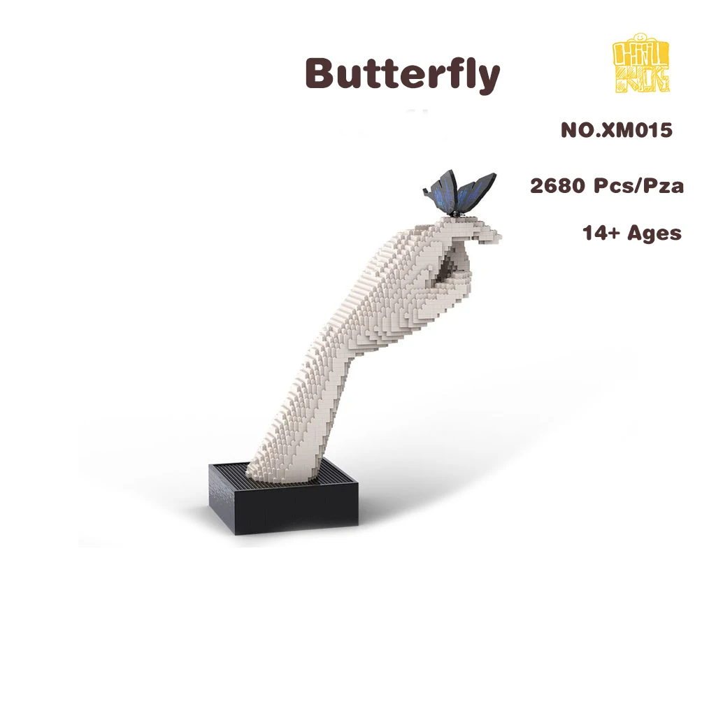 MOC-XM015 Butterfly Model With PDF Drawings Building Blocks Bricks Kids DIY Toys Birthday Christmas Gifts
MOC-XM015 Butterfly Model With PDF Drawings Building Blocks Bricks Kids DIY Toys Birthday Christmas Gifts