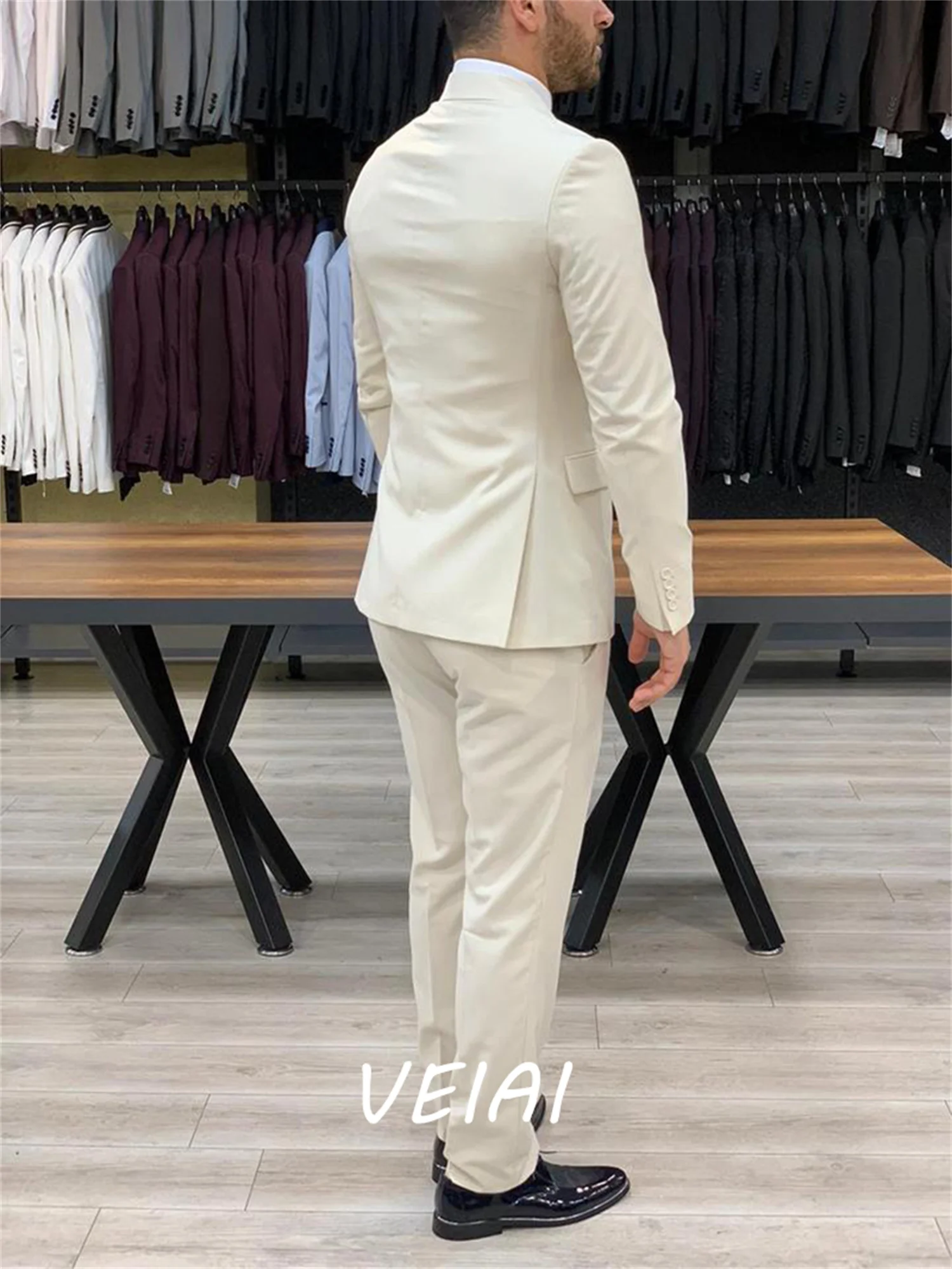 CustomizedMew Arrival 3 Pieces Ivory Two Button Mens Suit 2021 Slim Fit Tailor Made Groom Wear Wedding Business Blazer(Jacket+V
CustomizedMew Arrival 3 Pieces Ivory Two Button Mens Suit 2021 Slim Fit Tailor Made Groom Wear Wedding Business Blazer(Jacket+V