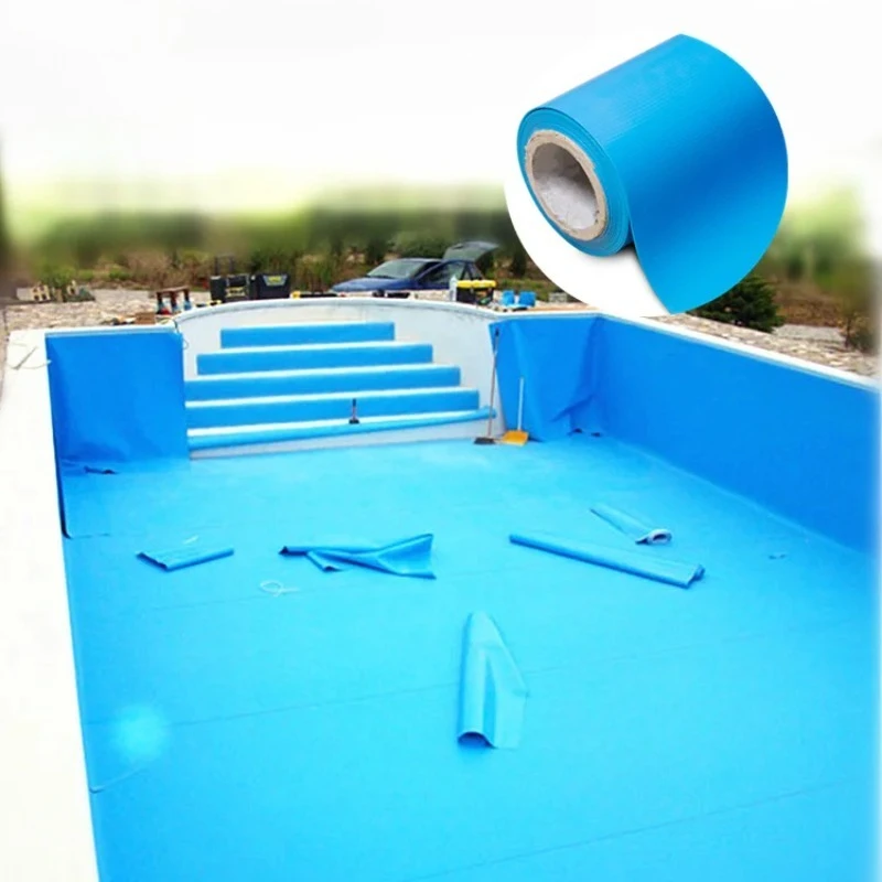 1.5mm Reinforced Ocean Blue Pool PVC Liner with Anti-UV for Inground Swimming Pools
1.5mm Reinforced Ocean Blue Pool PVC Liner with Anti-UV for Inground Swimming Pools