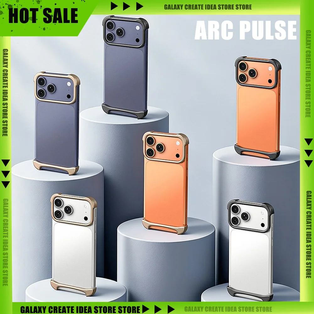 Чехол для телефона ARC PULSE из алюминия, безрамочный, для iPhone 17 AIR PRO MAX, аксессуары для телефонов, подарки
Чехол для телефона ARC PULSE из алюминия, безрамочный, для iPhone 17 AIR PRO MAX, аксессуары для телефонов, подарки