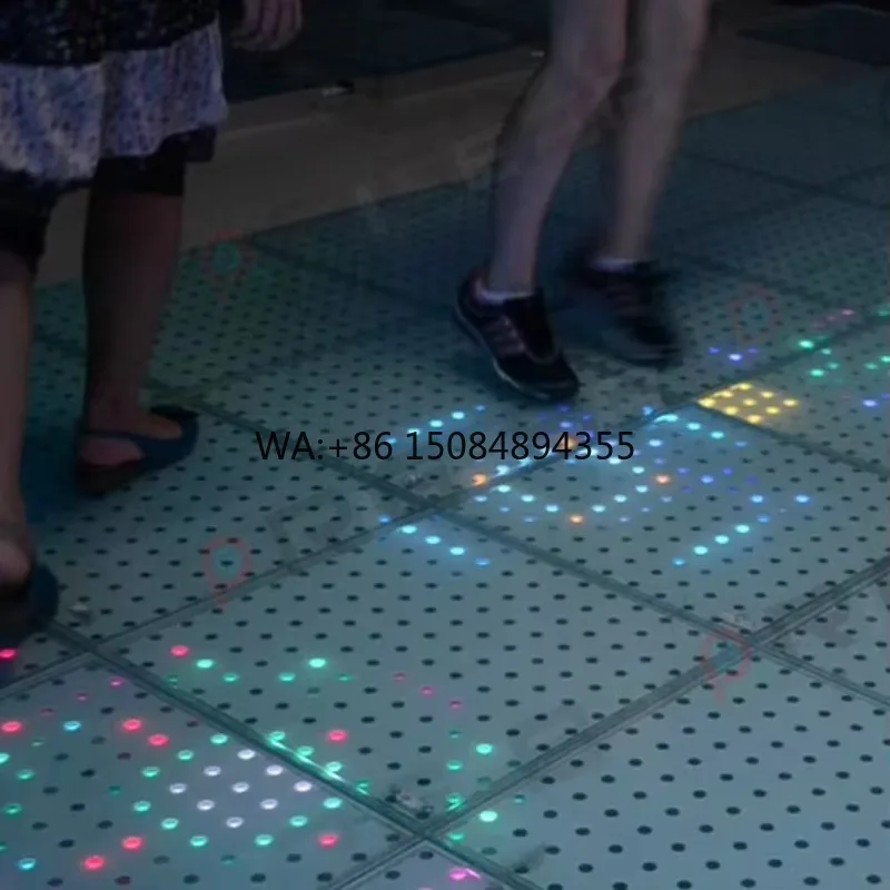 High Quality DJ Lighting Party 50x50cm Sensitive Stage Light Led Dance Floor for Wedding
High Quality DJ Lighting Party 50x50cm Sensitive Stage Light Led Dance Floor for Wedding