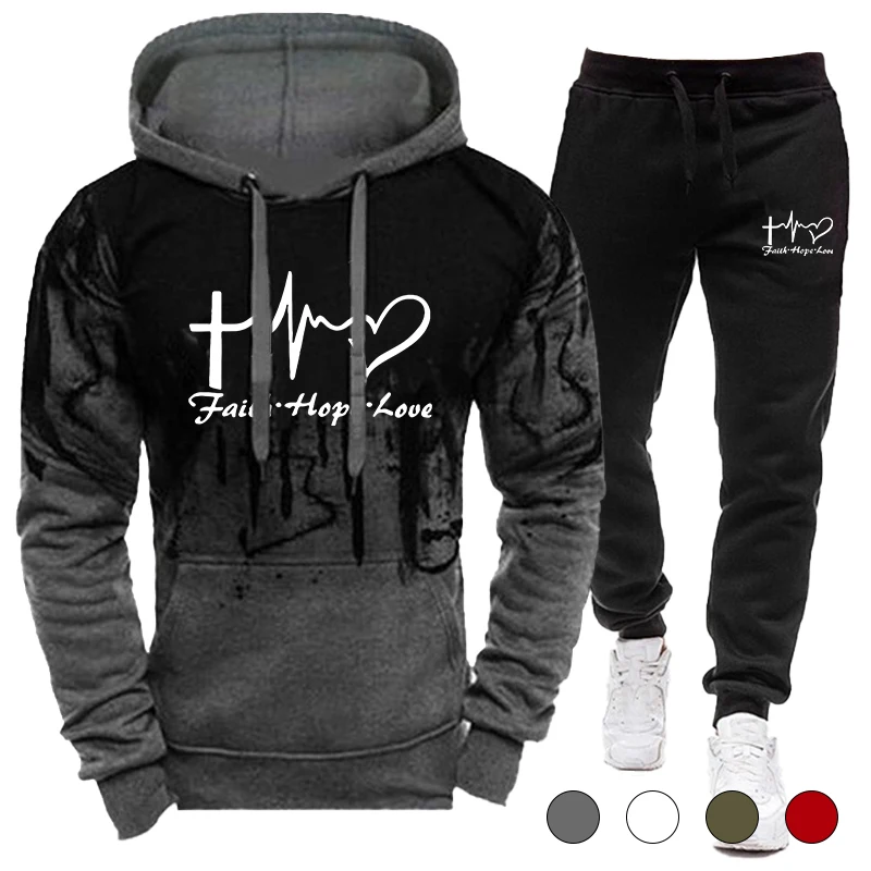 Men's Hoodie Camouflage Tracksuit Autumn/winter Jogging Sportwear Suit Hot Sale Pullover Sweatshirts 2 Piece Sets Plus Size
Men's Hoodie Camouflage Tracksuit Autumn/winter Jogging Sportwear Suit Hot Sale Pullover Sweatshirts 2 Piece Sets Plus Size