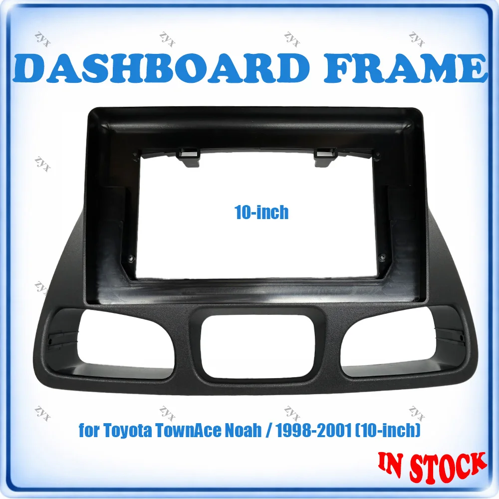 Car Radio Fascia Frame For Toyota TownAce Noah 1998-2001 10 inch Wiring Harness Power Cable Plug & Play No Cutting
Car Radio Fascia Frame For Toyota TownAce Noah 1998-2001 10 inch Wiring Harness Power Cable Plug & Play No Cutting