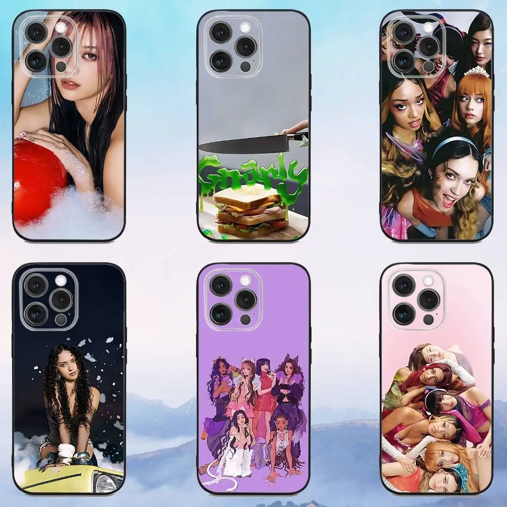 K-Katseye G-Gnarly Phone Case For iPhone 16e,16,15,14,13,12,11,Pro,X,XS,Max,XR,Plus,Mini Soft Black Cover
K-Katseye G-Gnarly Phone Case For iPhone 16e,16,15,14,13,12,11,Pro,X,XS,Max,XR,Plus,Mini Soft Black Cover