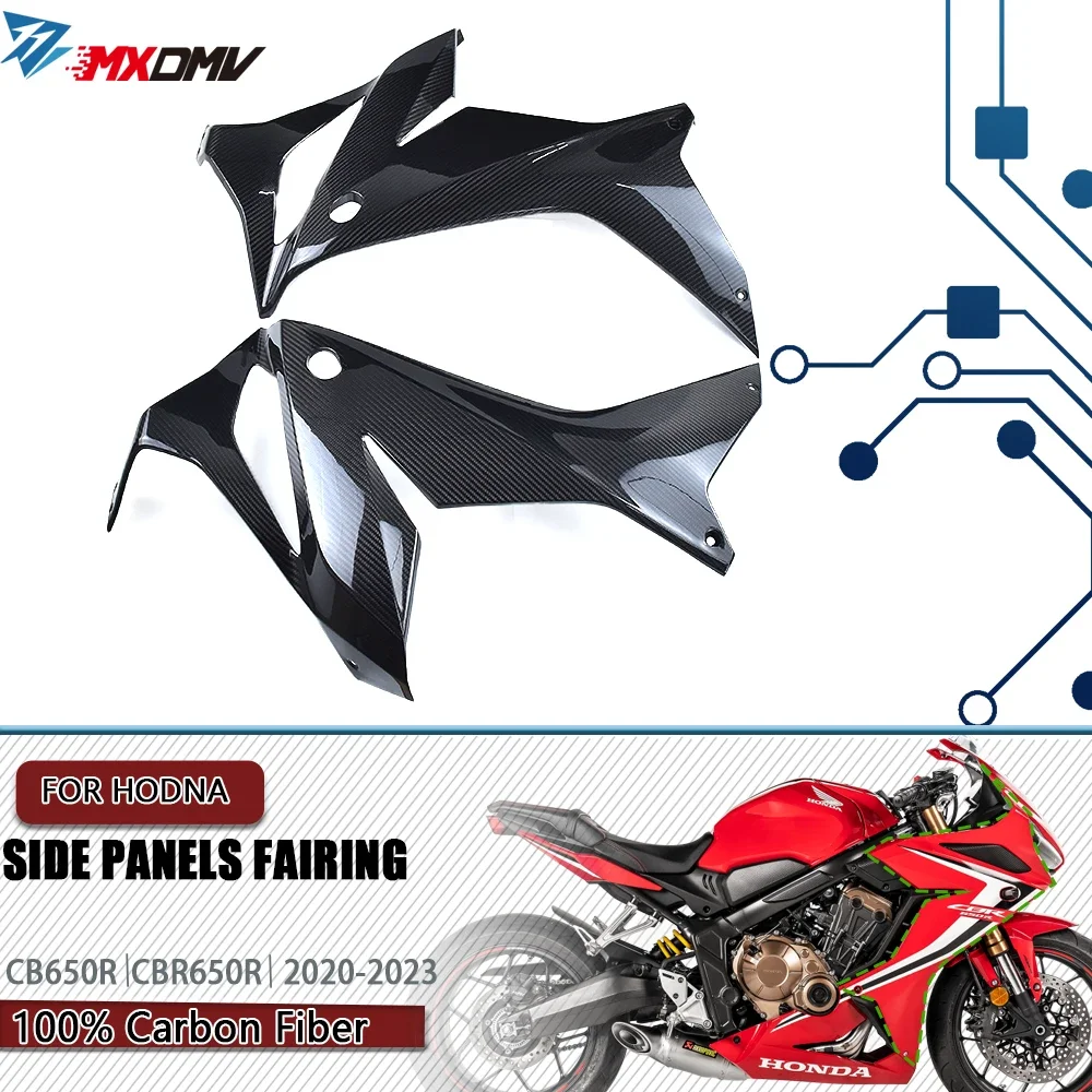 For Honda CBR650R CBR 650R 2019 2020 2021 2022 2023 Motorcycle Accessories 100% 3K Carbon Fiber Spoiler Side Fairing Cover
For Honda CBR650R CBR 650R 2019 2020 2021 2022 2023 Motorcycle Accessories 100% 3K Carbon Fiber Spoiler Side Fairing Cover