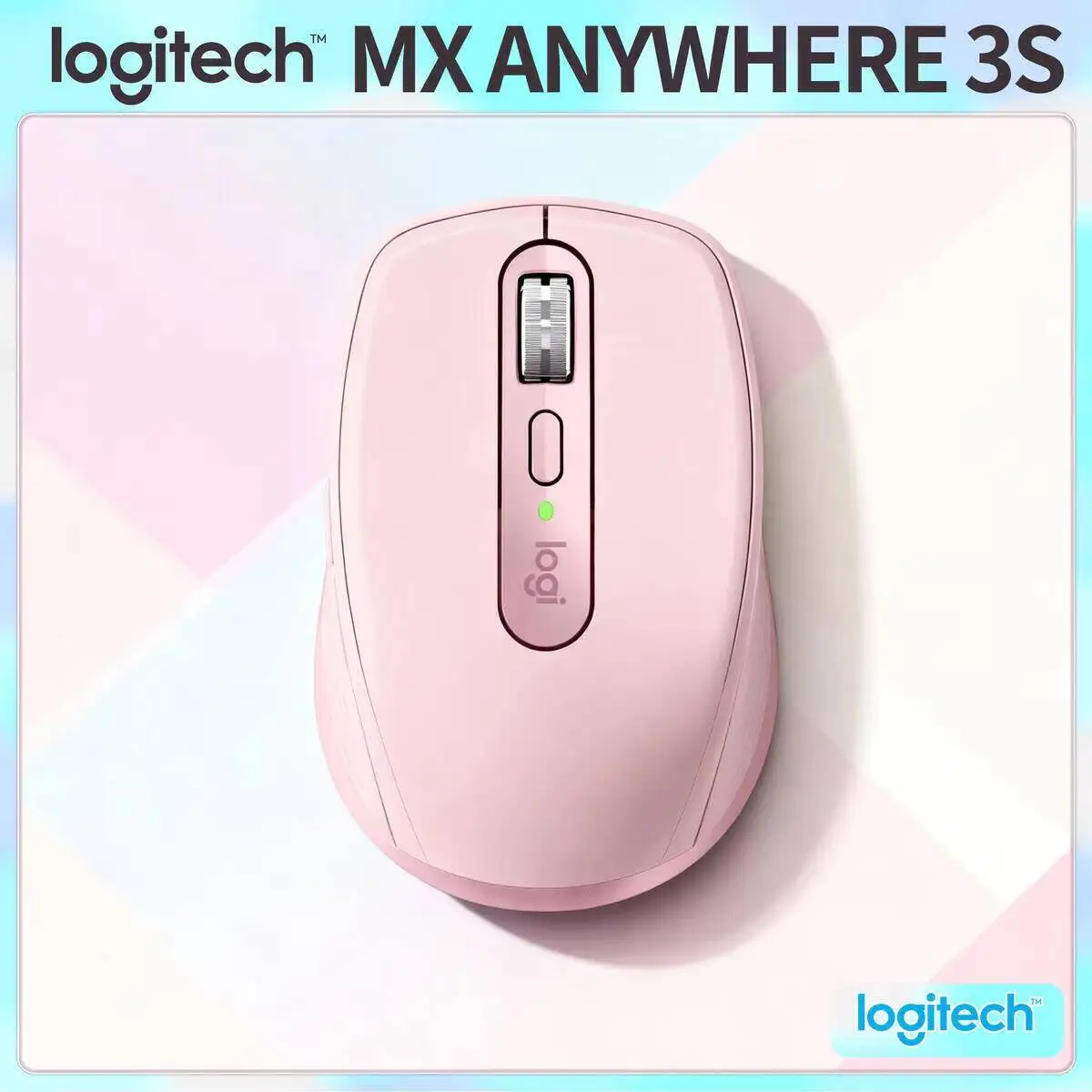 Wireless MX Anywhere 3S - 8000 DPI Darkfield, 3-Device Bluetooth, Silent Click, Ideal for Stream Art Studio & Creative Work
Wireless MX Anywhere 3S - 8000 DPI Darkfield, 3-Device Bluetooth, Silent Click, Ideal for Stream Art Studio & Creative Work