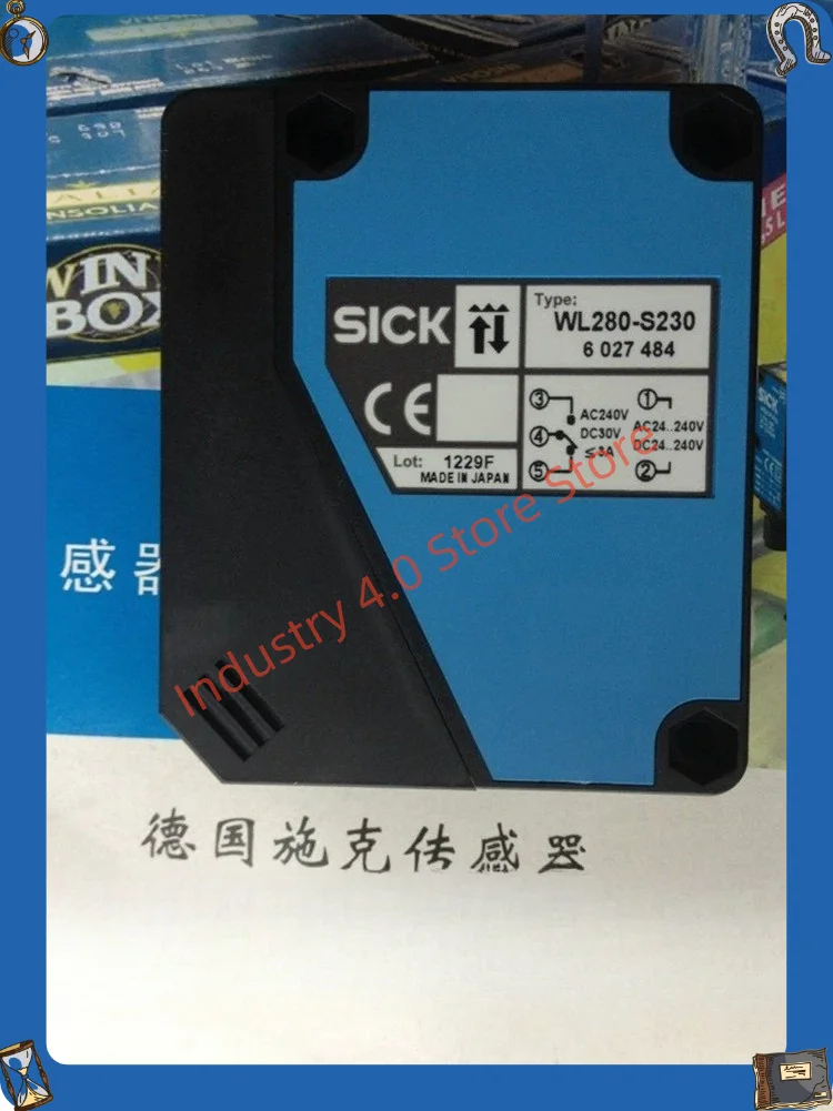 New WL280-2H4331 WL280-S230 original mirror reflection photoelectric switch
New WL280-2H4331 WL280-S230 original mirror reflection photoelectric switch