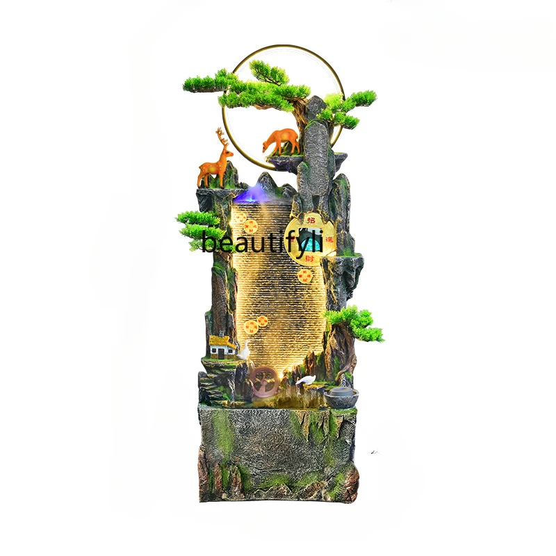 Chinese Creative Water Fountain Office Floor Waterscape Fengshui Wheel Decorative Landscape Lucky Decoration
Chinese Creative Water Fountain Office Floor Waterscape Fengshui Wheel Decorative Landscape Lucky Decoration