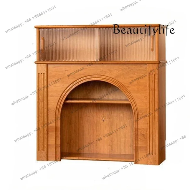 solid wood fireplace decorative fireplace TV cabinet Fireplace cabinet Living room entrance French medieval
solid wood fireplace decorative fireplace TV cabinet Fireplace cabinet Living room entrance French medieval