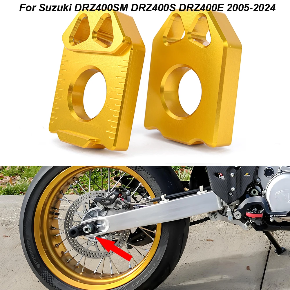 For Suzuki DRZ400SM DRZ400S DRZ400E 2005-2024 Chain Adjusters with Spool Tensioners Catena DRZ 400 SM
For Suzuki DRZ400SM DRZ400S DRZ400E 2005-2024 Chain Adjusters with Spool Tensioners Catena DRZ 400 SM