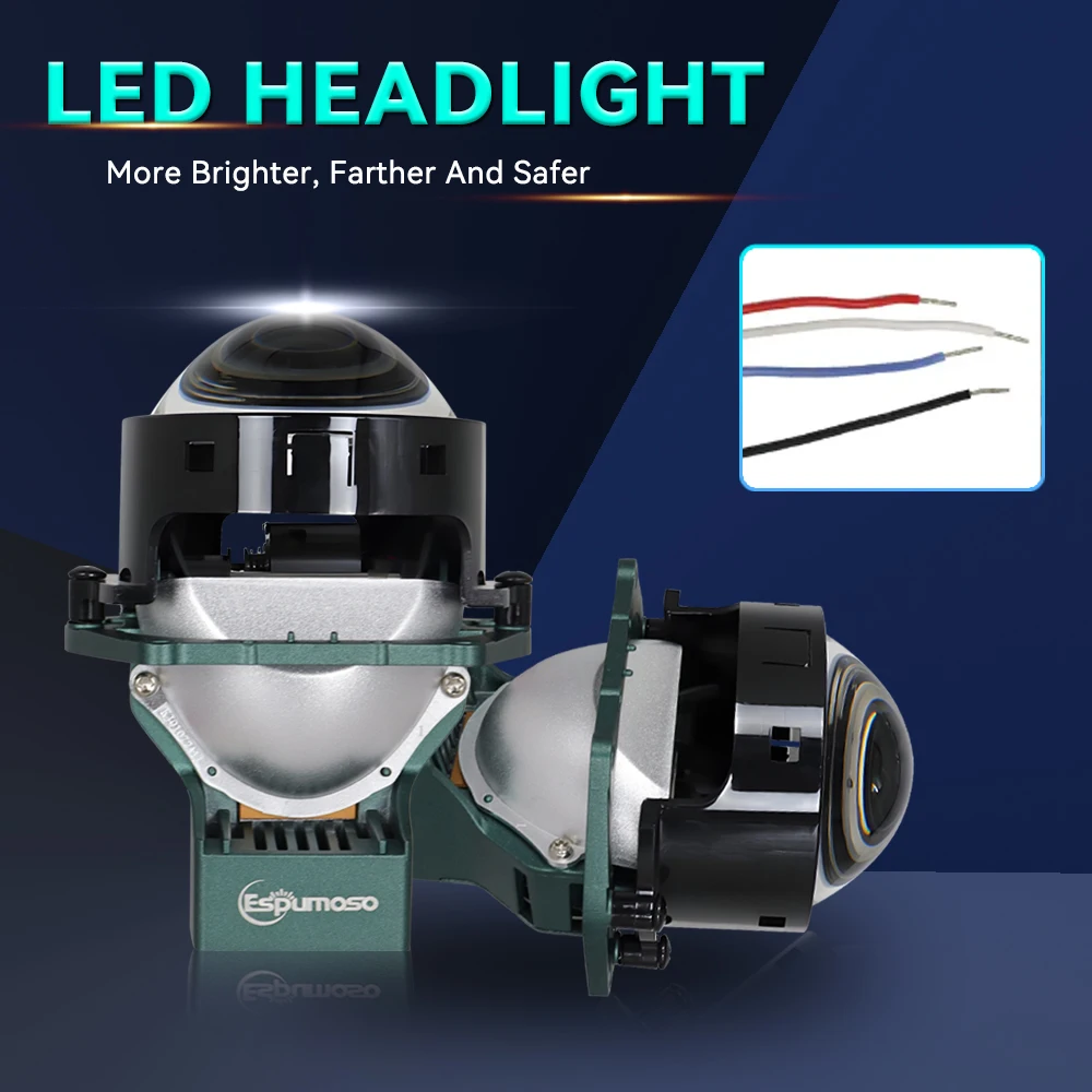 3.0inch 160W Bi-LED 6PCS+3PCS Dual Reflector Bowl Projector Lens for Hella 3R G5 45000LM Car Headlight Retrofit Halo Light 6000K
3.0inch 160W Bi-LED 6PCS+3PCS Dual Reflector Bowl Projector Lens for Hella 3R G5 45000LM Car Headlight Retrofit Halo Light 6000K