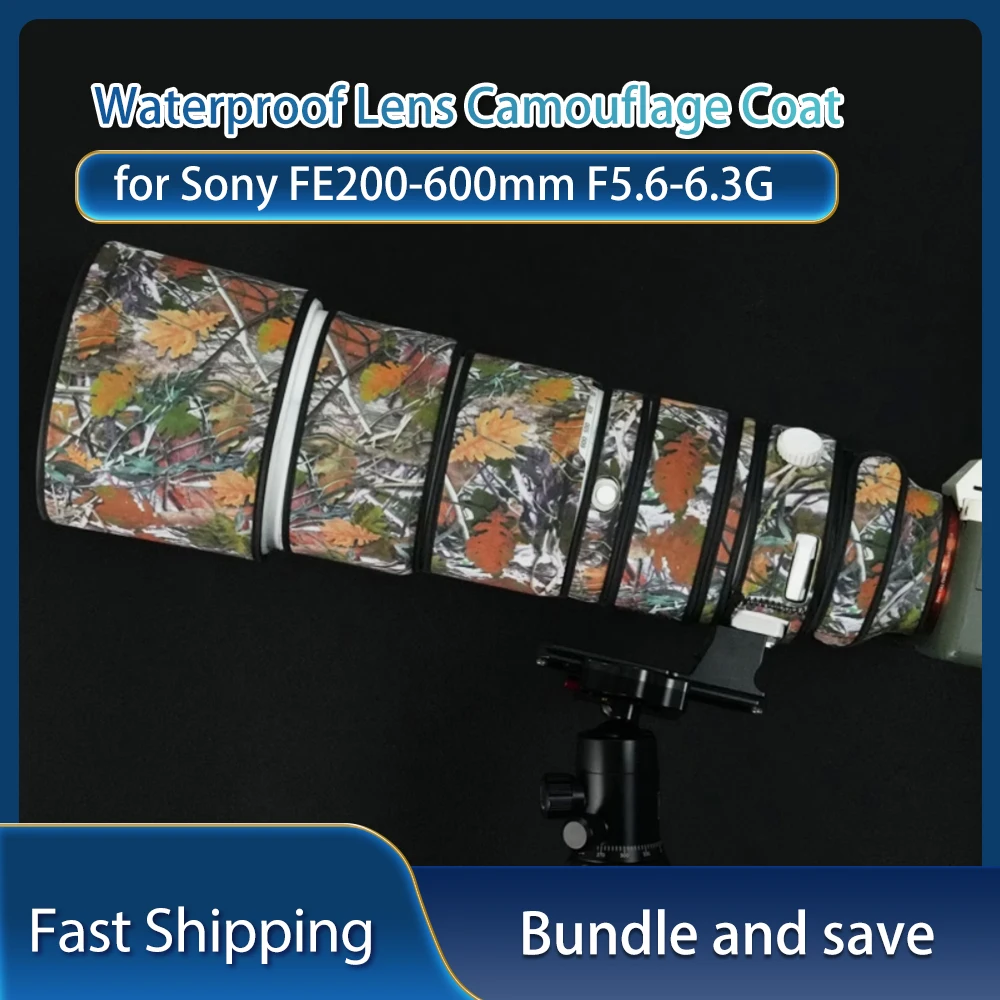SEL200600G Waterproof Lens Camouflage Coat Protective Sleeve Case for Sony FE200-600mm F5.6-6.3G Rain Cover FE200 600 Case
SEL200600G Waterproof Lens Camouflage Coat Protective Sleeve Case for Sony FE200-600mm F5.6-6.3G Rain Cover FE200 600 Case