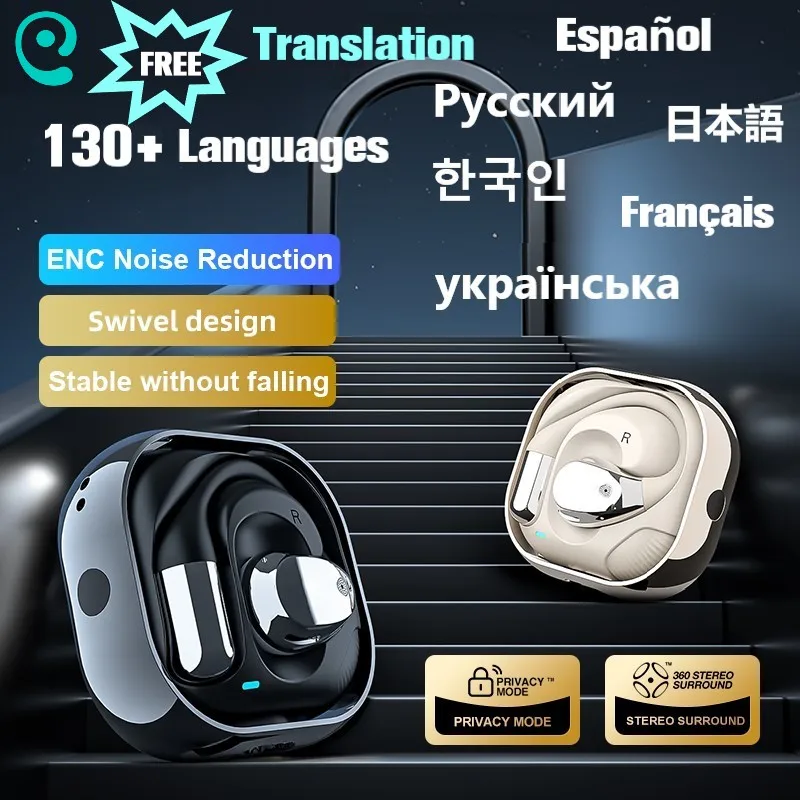 Advanced Wireless Translation Ows Earbuds Real Time Multilingual Communication Translation Tws in Travel Business and Learning
Advanced Wireless Translation Ows Earbuds Real Time Multilingual Communication Translation Tws in Travel Business and Learning