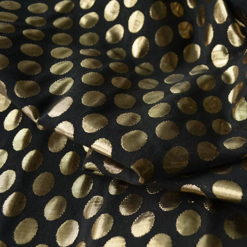 Black Gold Retro Geometric Jacquard Dots Fabric Textured Handmade DIY Home Craft Material Women Fashion Tablecloth Dressmaking
Black Gold Retro Geometric Jacquard Dots Fabric Textured Handmade DIY Home Craft Material Women Fashion Tablecloth Dressmaking