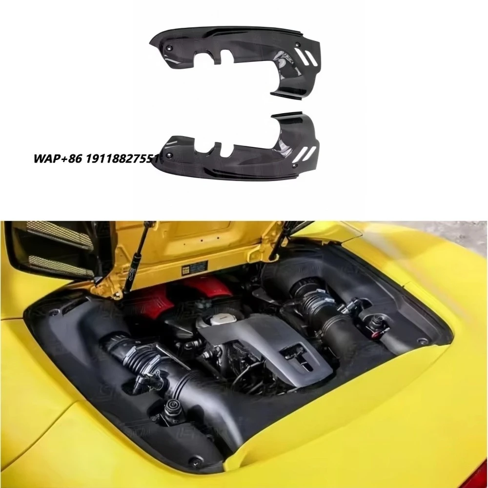 Modified Dry Carbon Fiber Engine Compartment Cover Stylish Pist Style for 488 Convertible Version Body Parts
Modified Dry Carbon Fiber Engine Compartment Cover Stylish Pist Style for 488 Convertible Version Body Parts