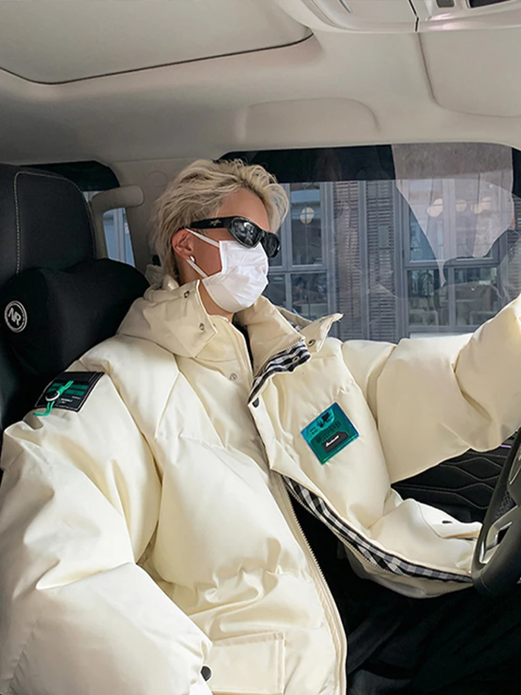 Oversize American Sle Men's down Cotton Jaet Winter Trendy Haome High-End Feeling Large ket Cotton Coat
Oversize American Sle Men's down Cotton Jaet Winter Trendy Haome High-End Feeling Large ket Cotton Coat