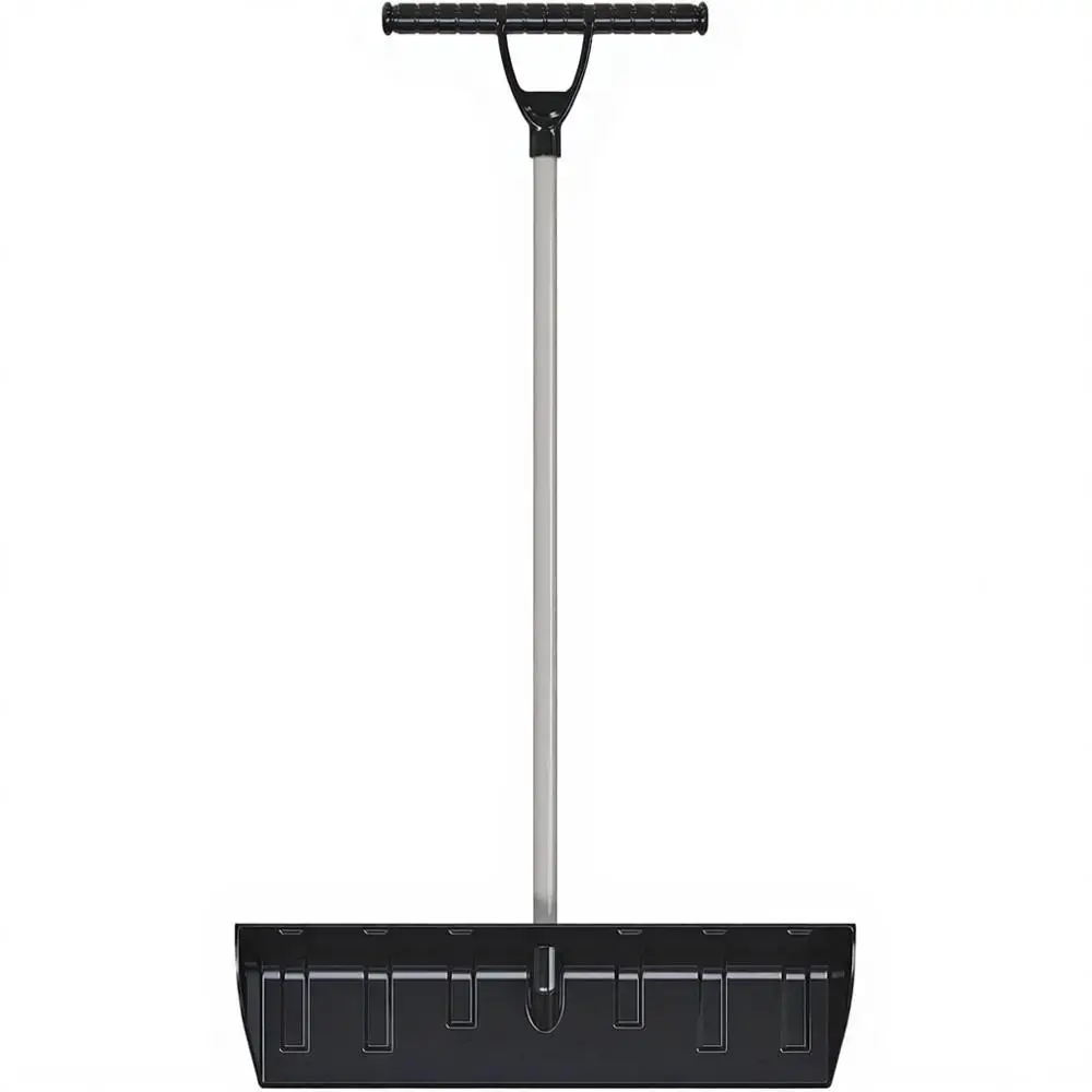 32 Wide Plow Scoop for Driveway and Sidewalk Snow Removal | Pusher with Ergonomic T-Handle | Durable Polyethylene | American Mad
32 Wide Plow Scoop for Driveway and Sidewalk Snow Removal | Pusher with Ergonomic T-Handle | Durable Polyethylene | American Mad