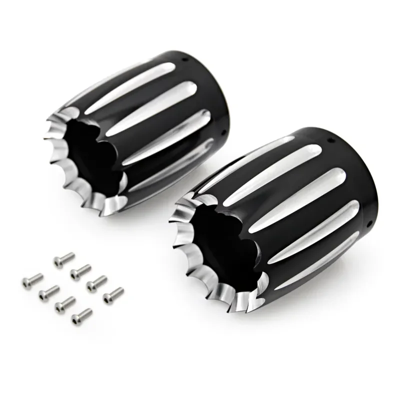 4" Exhaust Muffler Tips End Caps Pipes Slotted For Tou ring Road King86-16
4" Exhaust Muffler Tips End Caps Pipes Slotted For Tou ring Road King86-16