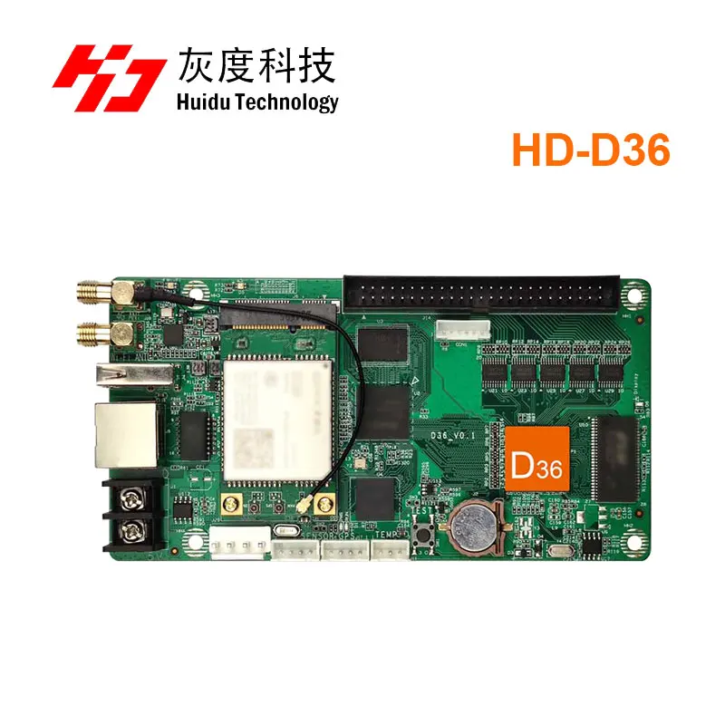 Huidu D36, асинхронный полноцветный баннер, карта управления экраном HD-D36 для такси, автомобиля, светодиодный экран и поддержка Wi-Fi, управление мобильным приложением
Huidu D36, асинхронный полноцветный баннер, карта управления экраном HD-D36 для такси, автомобиля, светодиодный экран и поддержка Wi-Fi, управление мобильным приложением