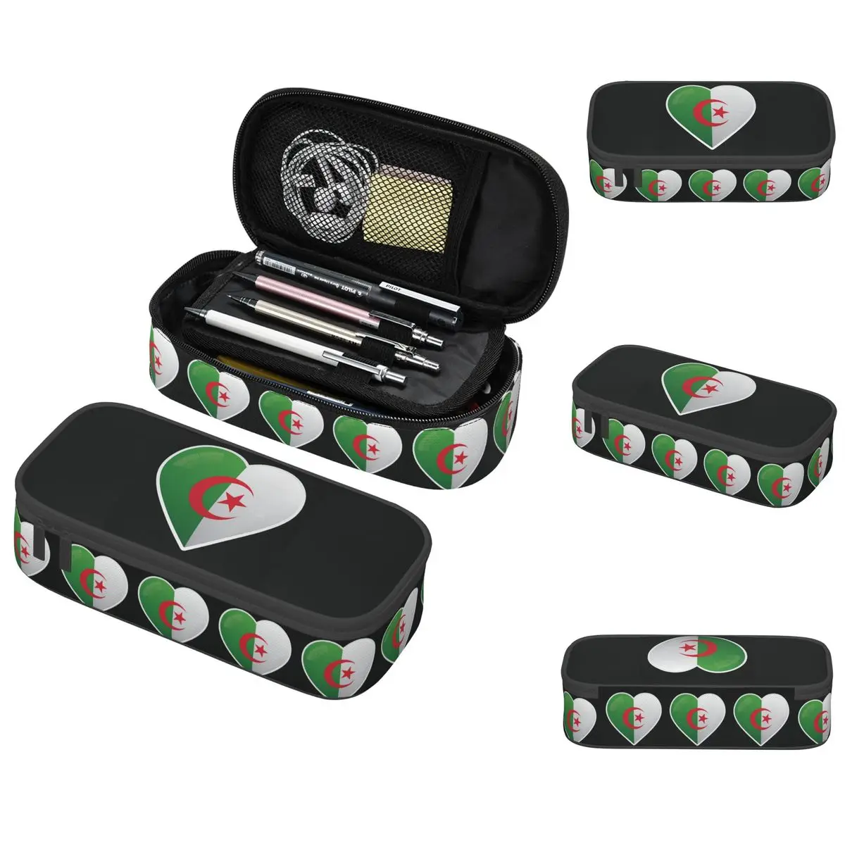 Algeria Algerian Flag Love Icon Pencil Case for Boys Girls School Pen Box Pencil Bag Stationery Supplies Pen Holder Bag
Algeria Algerian Flag Love Icon Pencil Case for Boys Girls School Pen Box Pencil Bag Stationery Supplies Pen Holder Bag