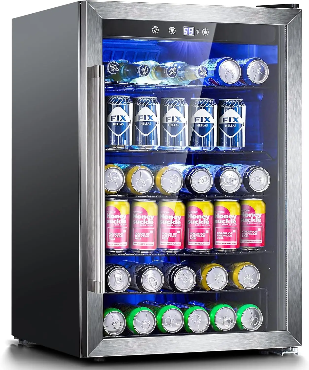 Beverage Refrigerator Mini Fridge Can Cooler Freestanding Glass Door Touch Screen Dispenser Wine Soda Beer Home Office Bar Cu Ft
Beverage Refrigerator Mini Fridge Can Cooler Freestanding Glass Door Touch Screen Dispenser Wine Soda Beer Home Office Bar Cu Ft