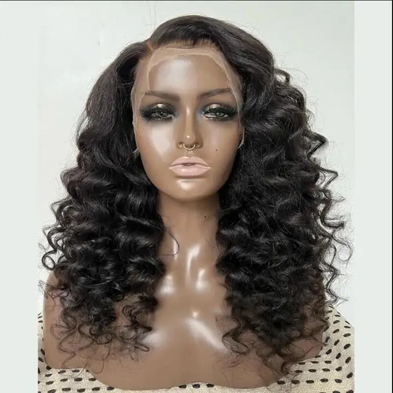 26inch Natural Long Preplucked Black 180Density Deep Curly Heat Resistant Lace Front Wig For Women BabyHair Glueless Daily Wigs
26inch Natural Long Preplucked Black 180Density Deep Curly Heat Resistant Lace Front Wig For Women BabyHair Glueless Daily Wigs