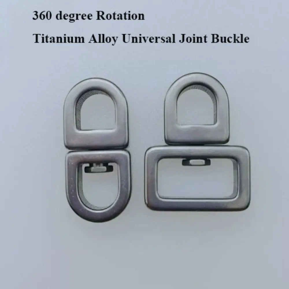 Real Titanium Alloy Key Rings Backpack Pendant Portable Mini 360° Rotatable Keyring Multi-functional Super Lightweight
Real Titanium Alloy Key Rings Backpack Pendant Portable Mini 360° Rotatable Keyring Multi-functional Super Lightweight