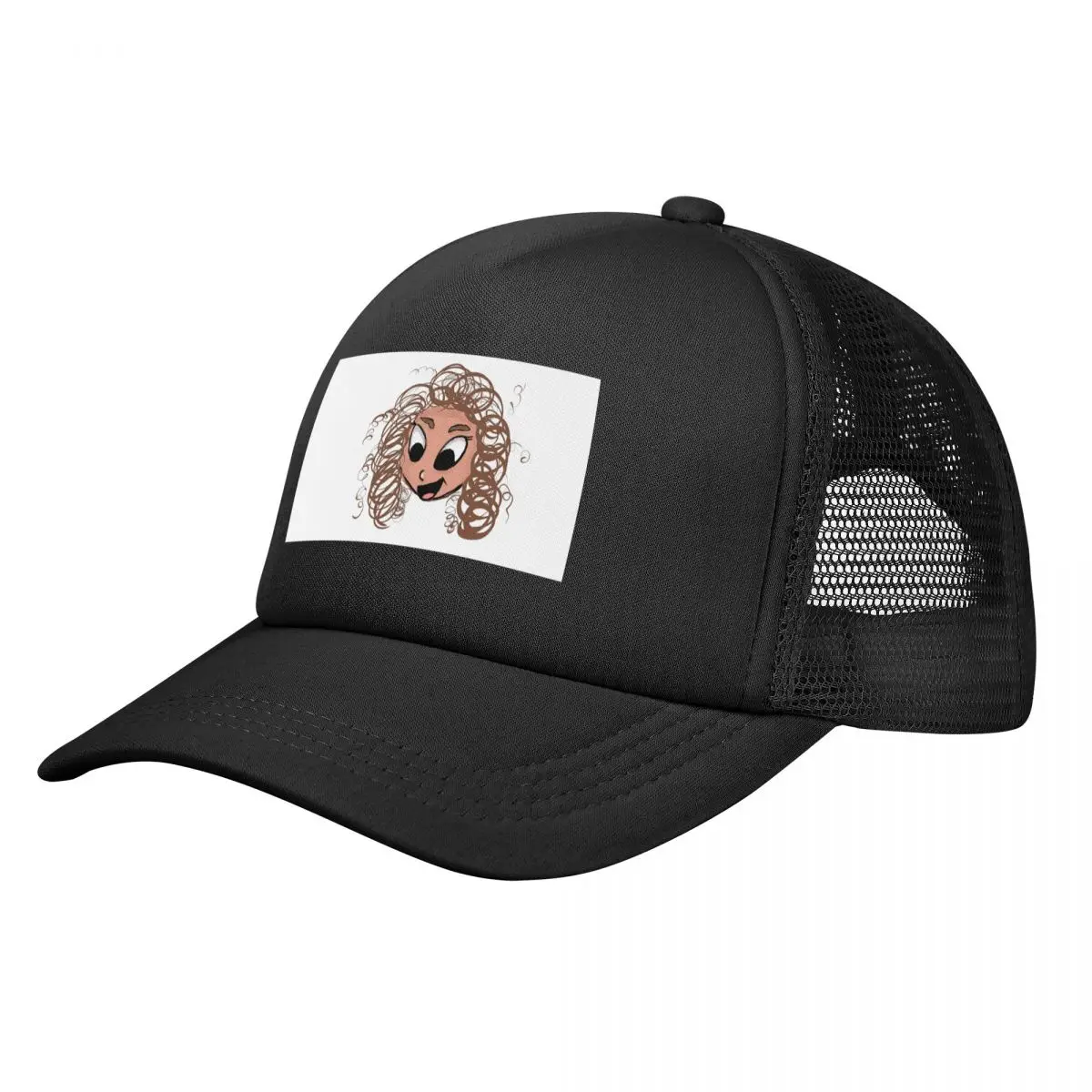 Cartoon Curly Haired Girl Baseball Cap Beach Trucker Cap fishing hat Big Size Hat Women's Beach Outlet Men's
Cartoon Curly Haired Girl Baseball Cap Beach Trucker Cap fishing hat Big Size Hat Women's Beach Outlet Men's