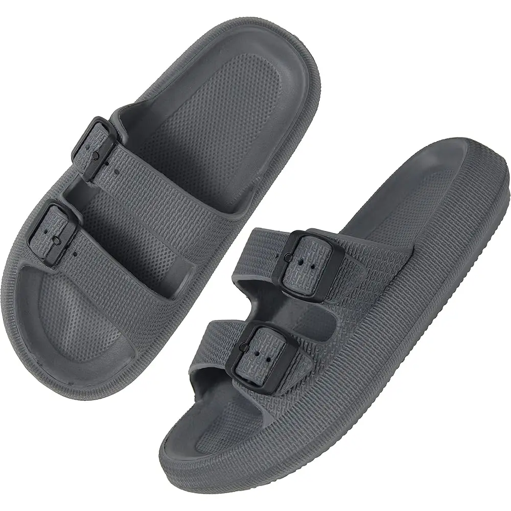 BenSorts Pillow Sandals for Women Men Thick Sole Adjustable Buckles EVA
BenSorts Pillow Sandals for Women Men Thick Sole Adjustable Buckles EVA