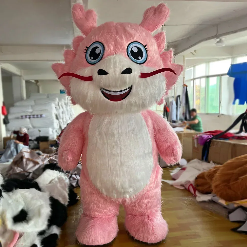 Надувной костюм-талисман «Улыбающийся Дракон» для взрослых, 2м/2.6м, гигантский, пушистый, для мероприятий и вечеринок, без батареи
Надувной костюм-талисман «Улыбающийся Дракон» для взрослых, 2м/2.6м, гигантский, пушистый, для мероприятий и вечеринок, без батареи