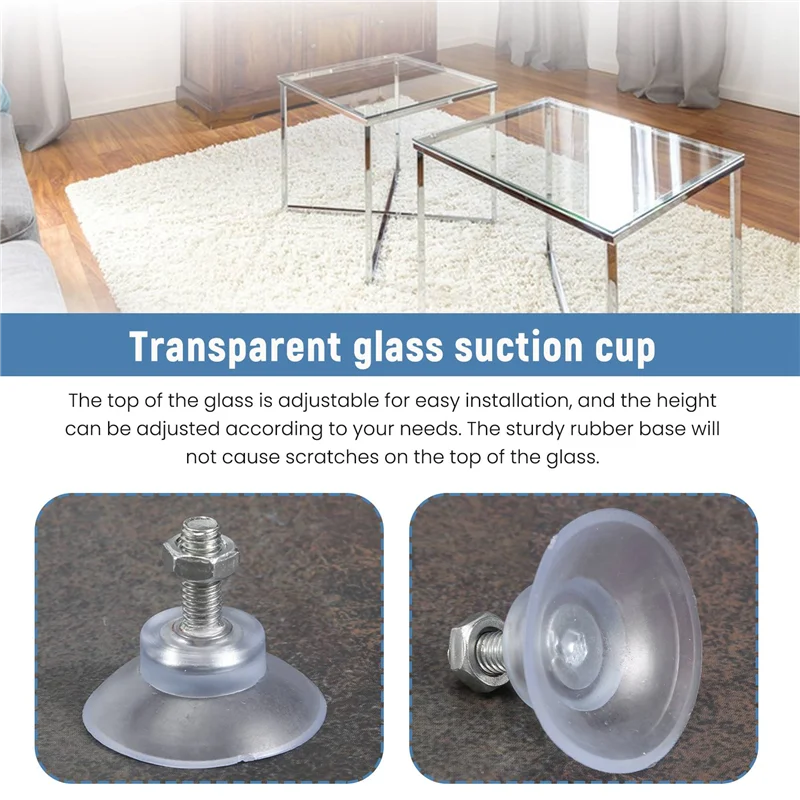 B23B 10 шт. резиновые прочные замены на присоске для стеклянных столешниц с винтом M6
B23B 10 шт. резиновые прочные замены на присоске для стеклянных столешниц с винтом M6