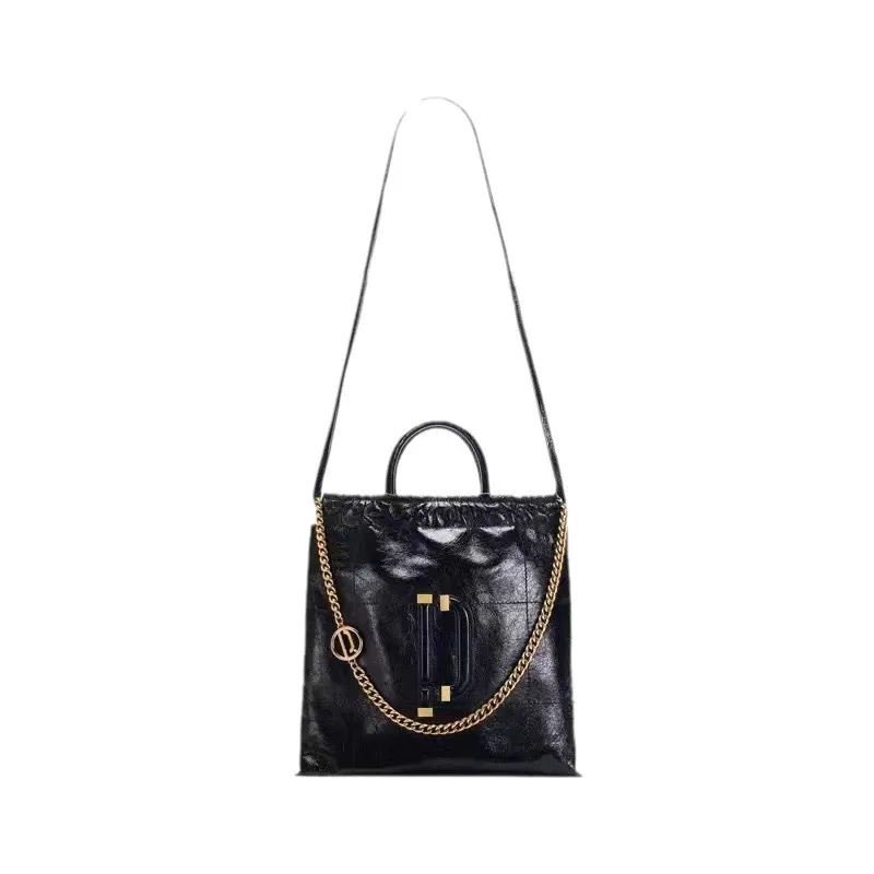 PECO 2025 New Chain Sailor Bag Large Capacity Casual Single Shoulder Crossbody Cowhide Tote Bag Women's Fashion Bag
PECO 2025 New Chain Sailor Bag Large Capacity Casual Single Shoulder Crossbody Cowhide Tote Bag Women's Fashion Bag