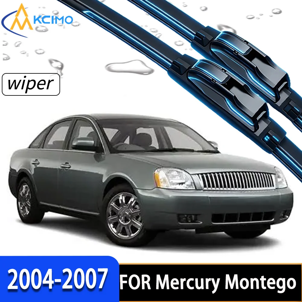 2Pcs Front Windshield Wiper Blades For Mercury Montego 2004-2007, Quality Rubber Wipers for Clear Driving View
2Pcs Front Windshield Wiper Blades For Mercury Montego 2004-2007, Quality Rubber Wipers for Clear Driving View