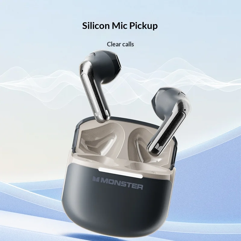 MONSTER-GT15 wireless Bluetooth headphones, suitable for music, sports, and gaming, deliver stereo sound quality
MONSTER-GT15 wireless Bluetooth headphones, suitable for music, sports, and gaming, deliver stereo sound quality