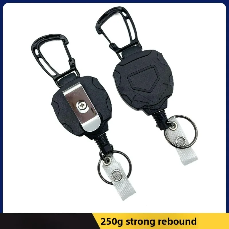 For 1pc Heavy Duty Retractable Badge Reel Keychain Strap Tactical ID Badge Reel Strap Steel Retractable Rope
For 1pc Heavy Duty Retractable Badge Reel Keychain Strap Tactical ID Badge Reel Strap Steel Retractable Rope