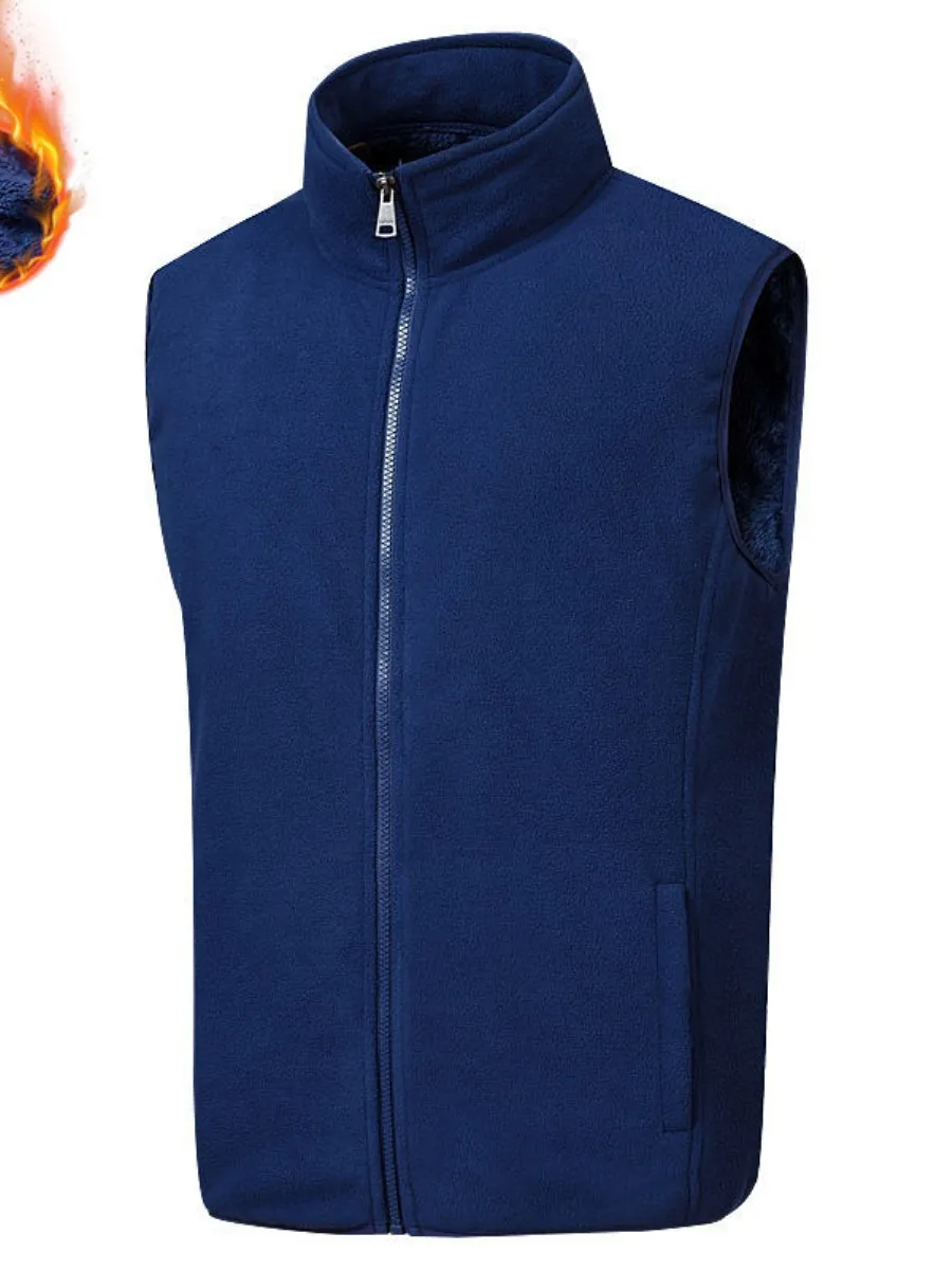 Loose Men's Fce Vest Double-sided Plu Svel Top Warm Autumn Winter Clothing Casual Comfortable Big Size Jaet
Loose Men's Fce Vest Double-sided Plu Svel Top Warm Autumn Winter Clothing Casual Comfortable Big Size Jaet