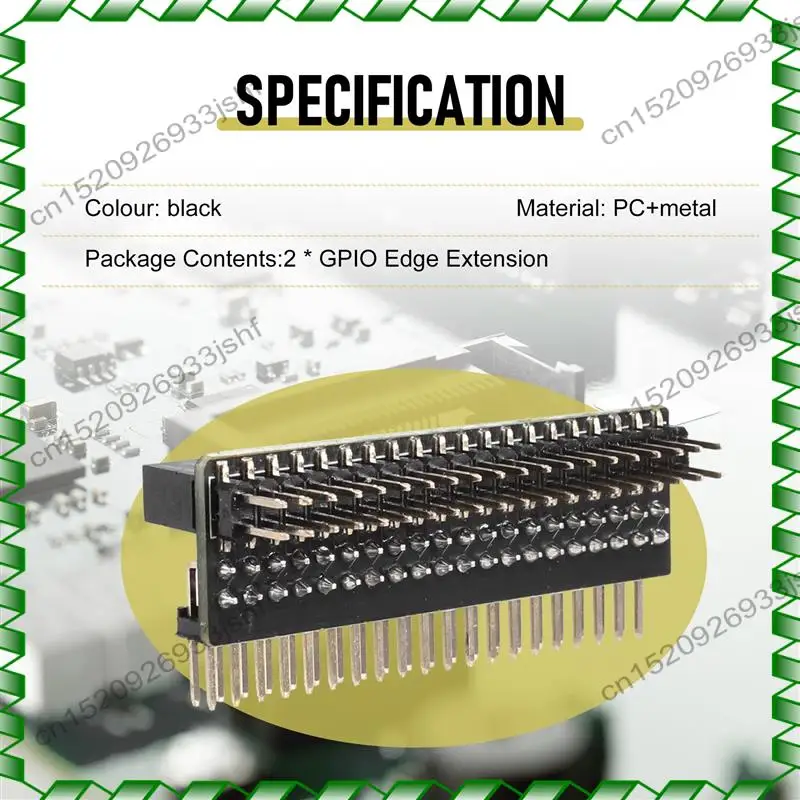 -BOFF Mini Connectors For Raspberry Pi 40-Pin GPIO 1 To 2 Expansion Board 2 X 20-Pin Strip Dual Male Header Double Row Straight
-BOFF Mini Connectors For Raspberry Pi 40-Pin GPIO 1 To 2 Expansion Board 2 X 20-Pin Strip Dual Male Header Double Row Straight
