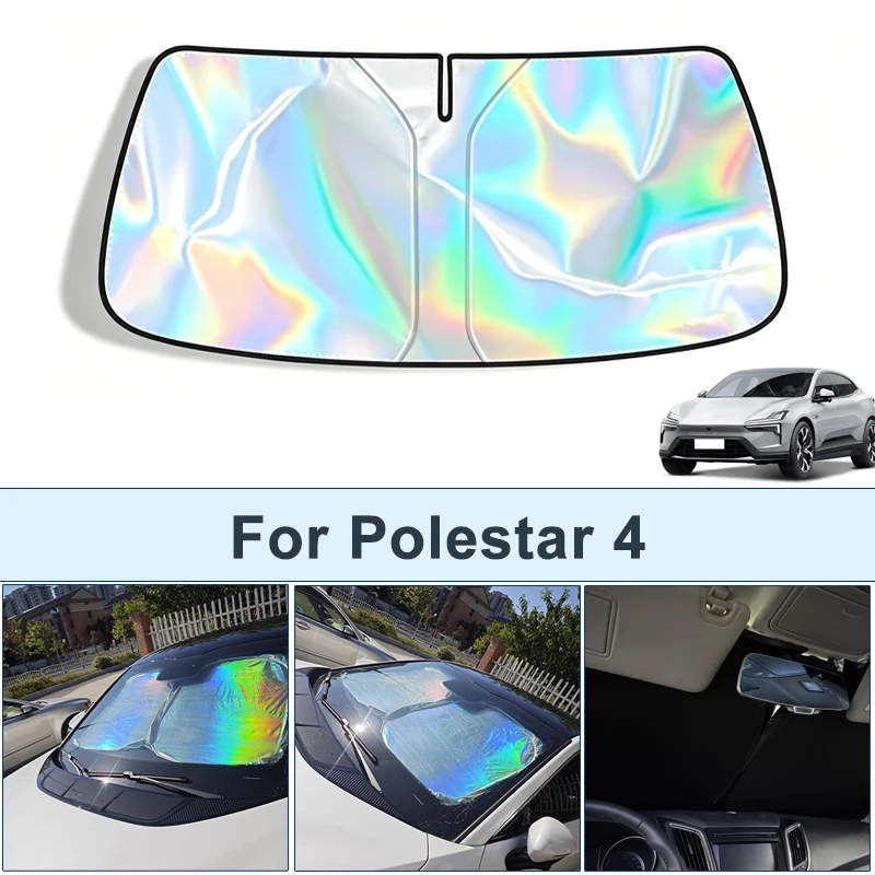 Foldable Front Windshield Sun Shade For Polestar 4 UV Reflective Sun Protection Cover Car Interior Accessories
Foldable Front Windshield Sun Shade For Polestar 4 UV Reflective Sun Protection Cover Car Interior Accessories
